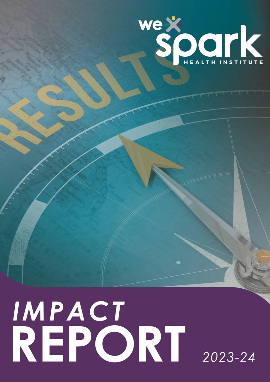 WE-SPARK Health Institute Impact Report 2022-23 Cover